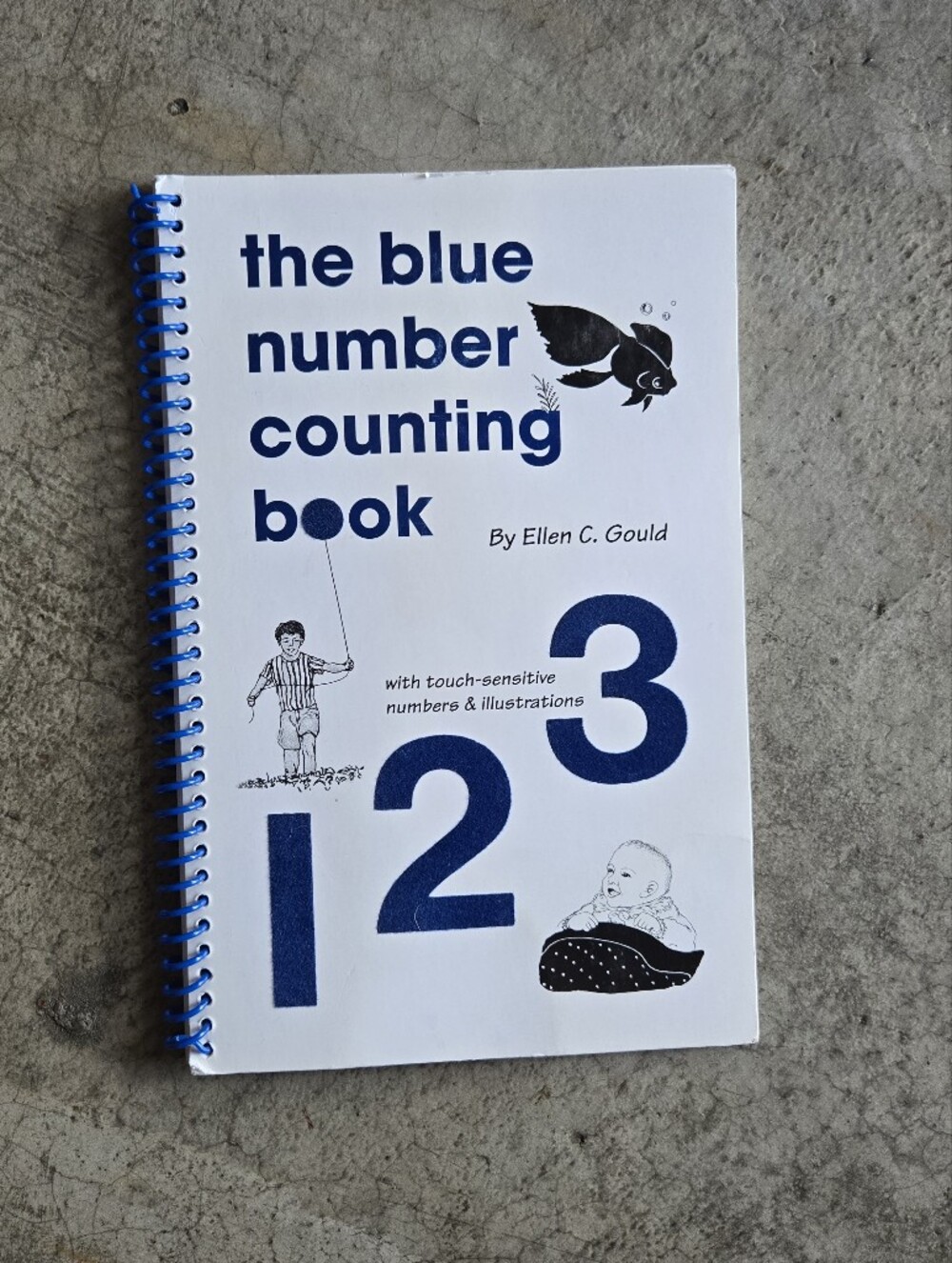 The Blue Number Counting Book By Ellen C Gould